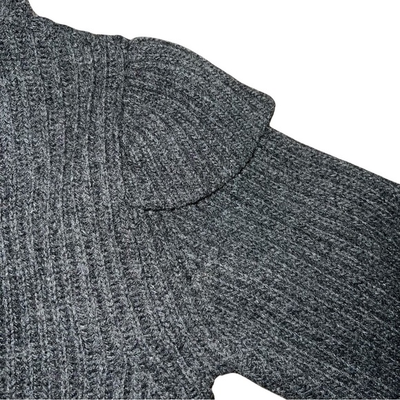 Ganni Dark Gray Cowl Neck Sweater - Picture 9 of 15